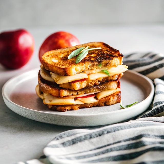 Apple Sage Grilled Cheese