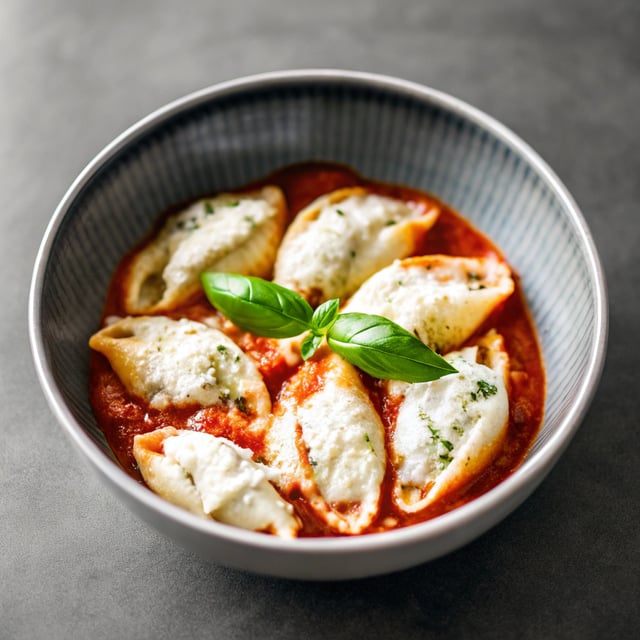 3 Ingredient Creamy Tomato Shells
