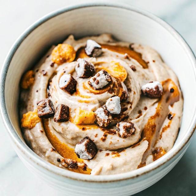 5 Ingredient Peanut Butter Cup Nice Cream