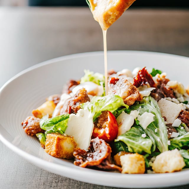 Ashley’s Sun-Dried Tomato Caesar Salad
