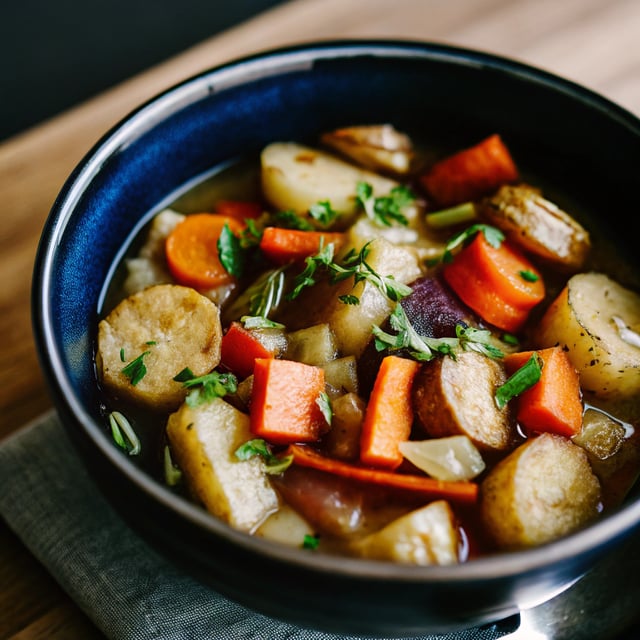 Roasted Root Vegetable Stew