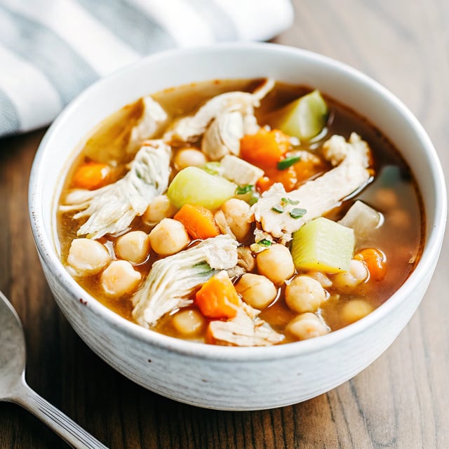 Chicken and Chickpea Soup