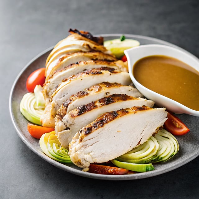 Fennel Rubbed Sheet Pan Turkey with Cider Vinegar Gravy