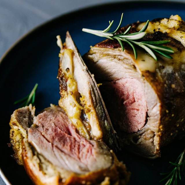 Low and Slow Rib Roast with Anchovy and Rosemary