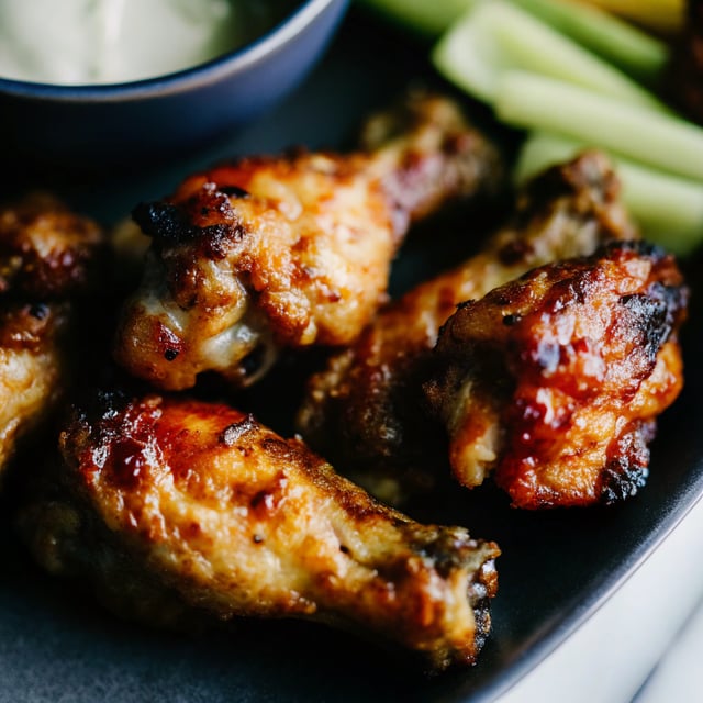 Tangy Grilled Hot Wings