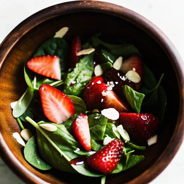Spinach and Strawberry Salad