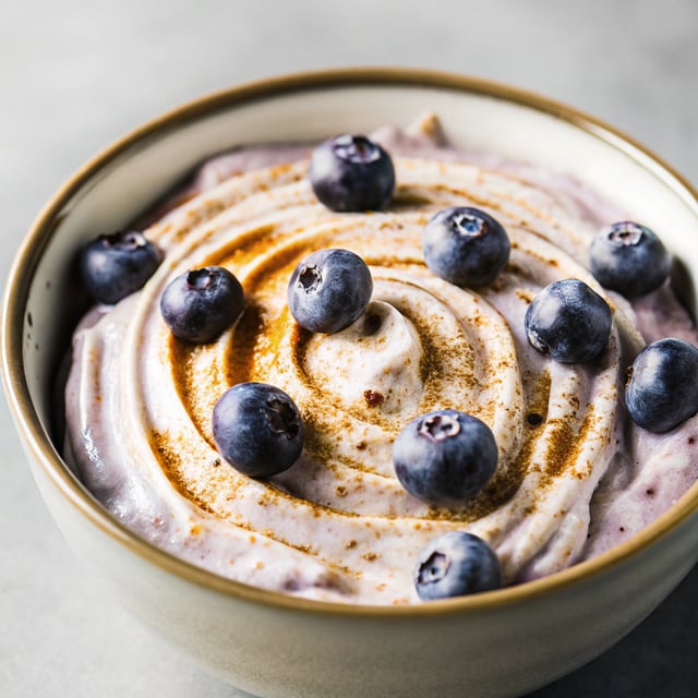 2-Ingredient Blueberry Nice Cream