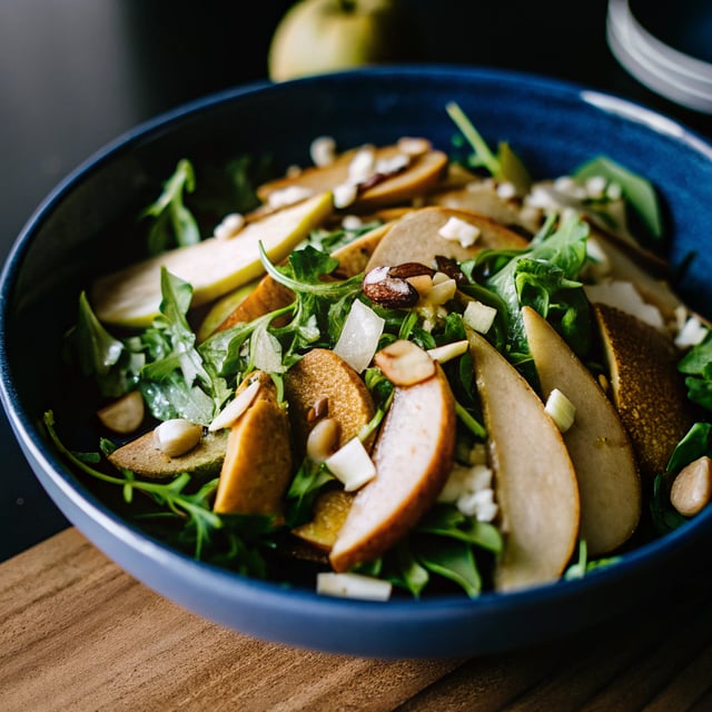 Asiago Arugula Pear Salad