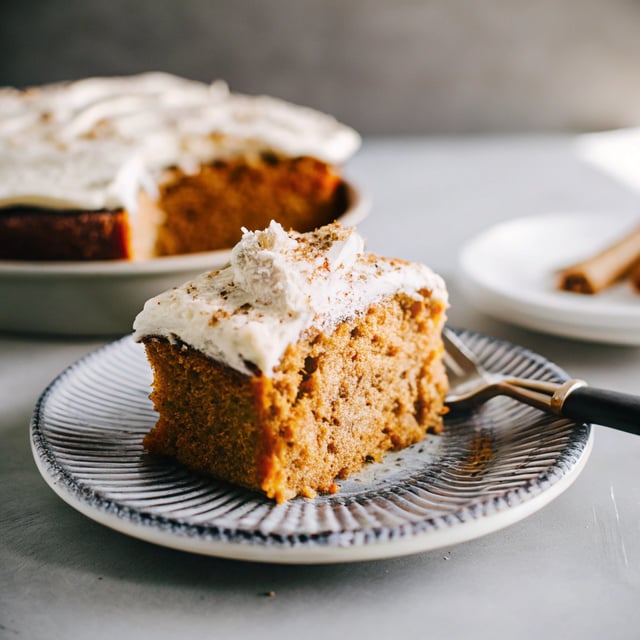 Blow Ya Mind Pumpkin Cake with Cinnamon Cream Cheese Frosting (gluten free!)