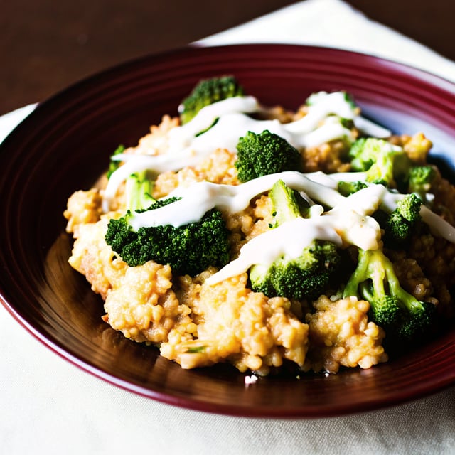 Broccoli & White Cheddar Quinoa Mac and Cheese