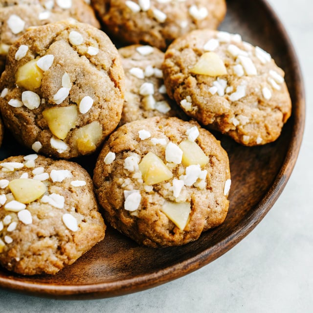 Brown Butter Chewy Ginger Oatmeal Cookies