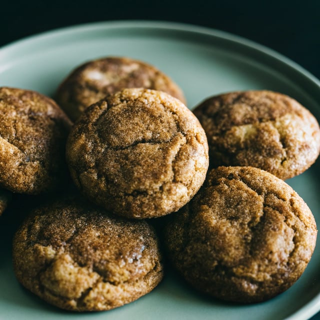 Brown Butter Snickerdoodle Cookies