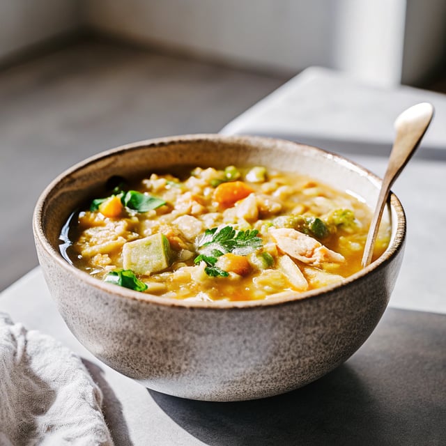 Butternut Squash Green Chile Chicken Soup