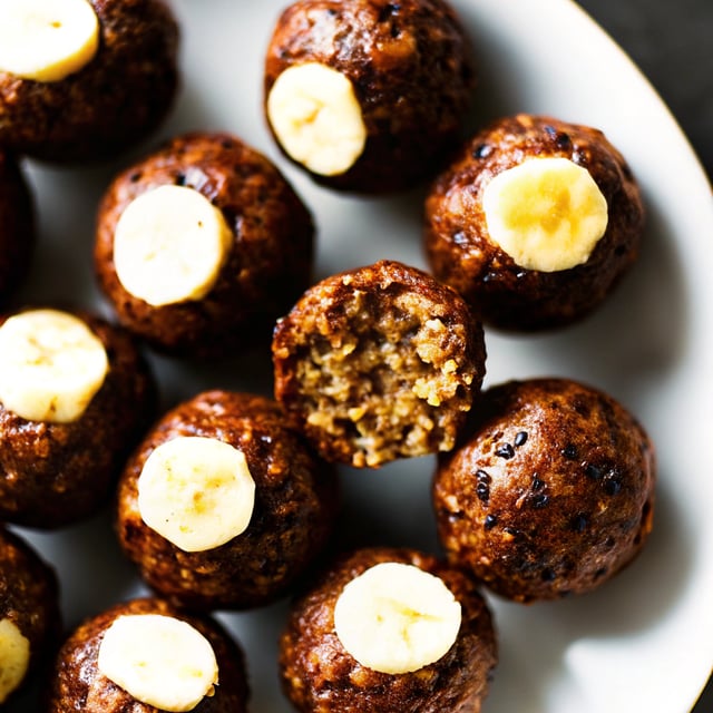 Chia Banana Bread Energy Bites