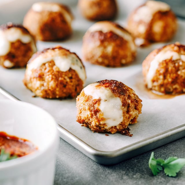 Chicken Parmesan Meatballs