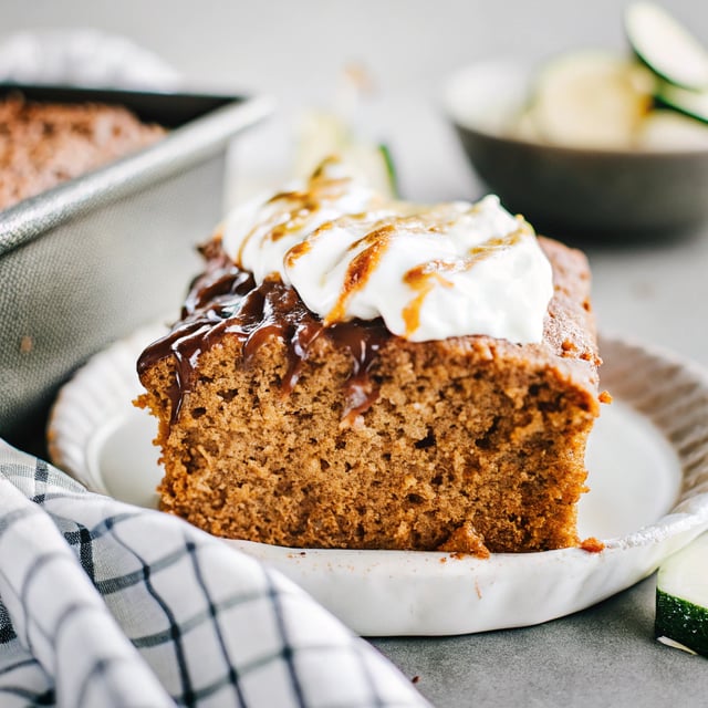 Chocolate Zucchini Cake (healthy + gluten free)