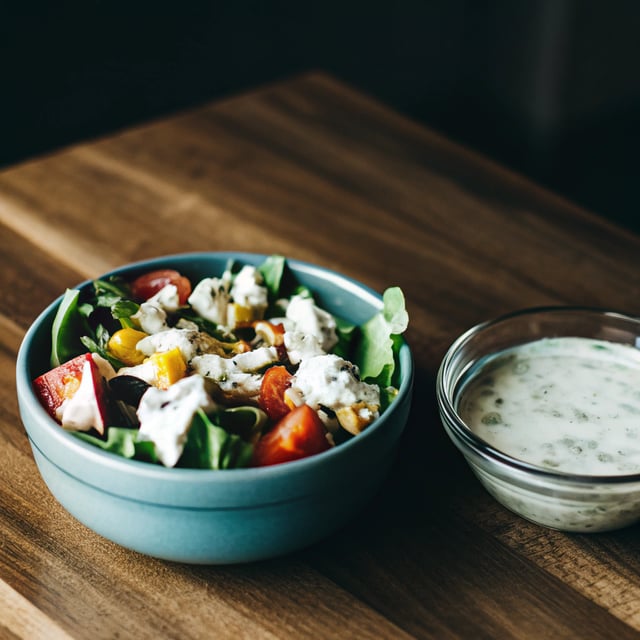 Creamy Feta Yogurt Dressing (or dip!)