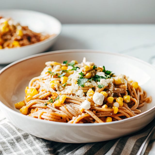 Creamy Sweet Corn & Brown Butter Ricotta Pasta