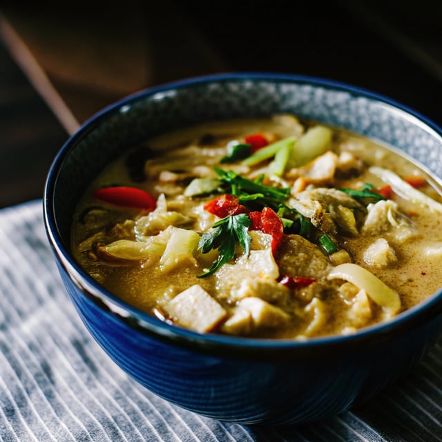 Curry Chicken Noodle Soup