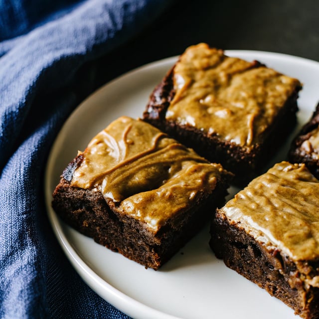 Fudgy Flourless Almond Butter Brownies (gluten free + dairy free)