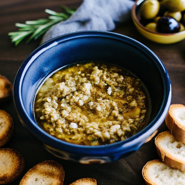 Garlic Olive Oil Dip
