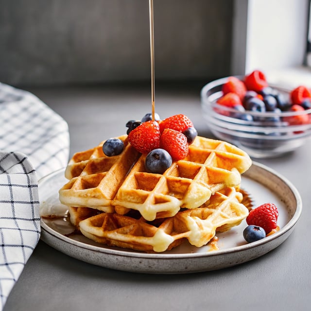 Grandma's Buttermilk Waffles