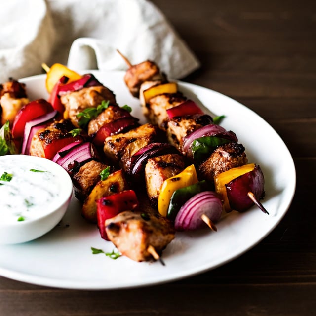 Greek Chicken Kabobs
