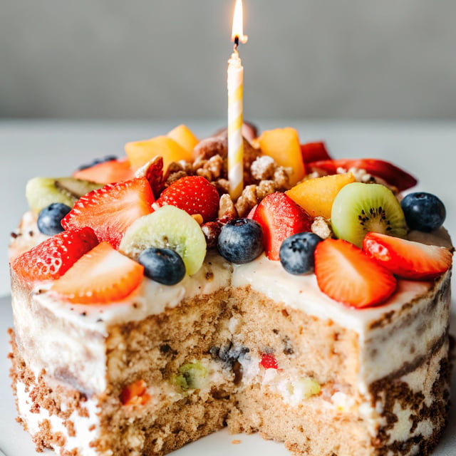 Healthy Birthday Cake