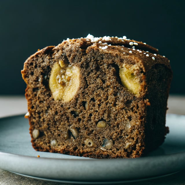 Healthy Chocolate Banana Bread