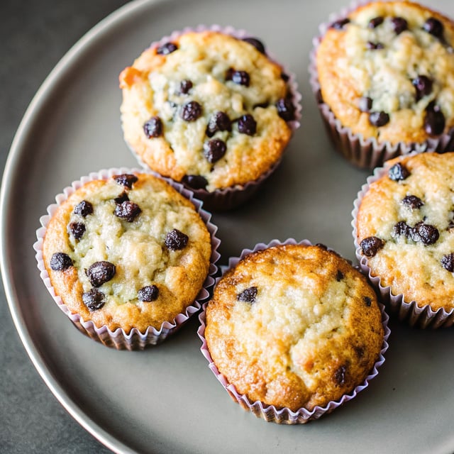 Healthy Gluten Free Chocolate Chip Muffins