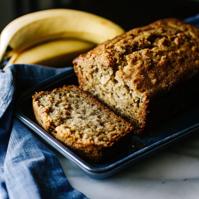 Healthy Honey Flax Tahini Banana Bread