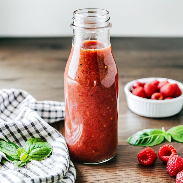 Healthy Raspberry Balsamic Dressing