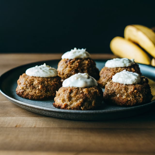 Healthy Soft Banana Bread Cookies