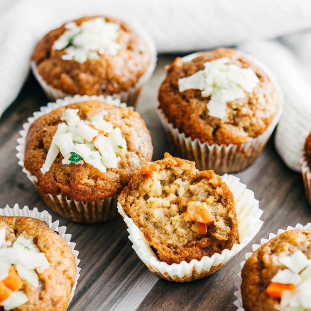 Healthy Whole Grain Carrot Coconut Morning Glory Muffins