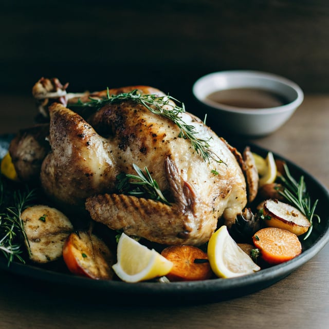 Herb Butter Maple Roasted Turkey
