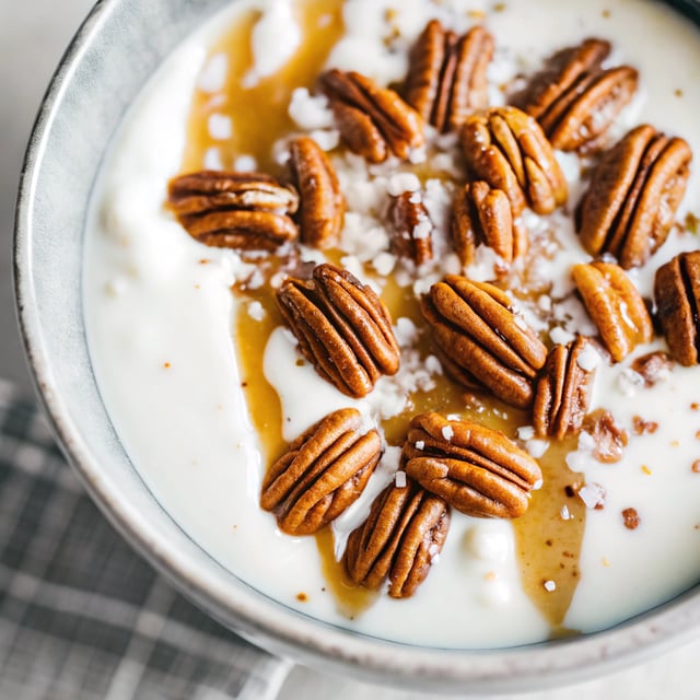 Homemade Salted Maple Pecan Milk