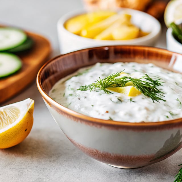 Homemade Tzatziki Sauce Recipe (yogurt cucumber sauce!)