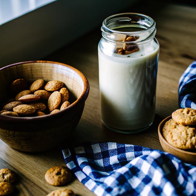 Homemade Vanilla Almond Milk