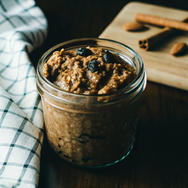 Homemade Vanilla Cinnamon Raisin Almond Butter