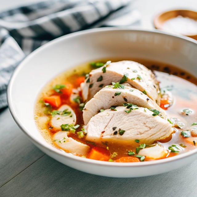 How to Poach Chicken Breast