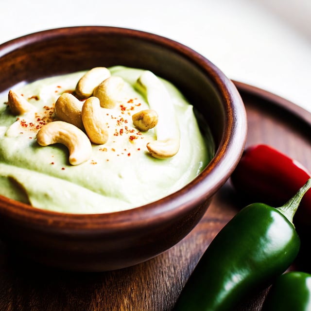 Jalapeño Cashew Cream Sauce