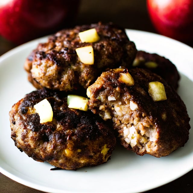 Lean Turkey Apple & Maple Sausage Breakfast Patties
