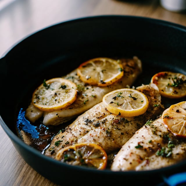 Lemon Garlic Tilapia
