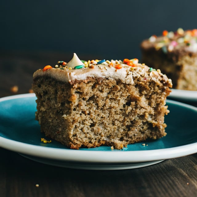Lightened-Up Gluten Free Carrot Cake with Cinnamon Cream Cheese Frosting