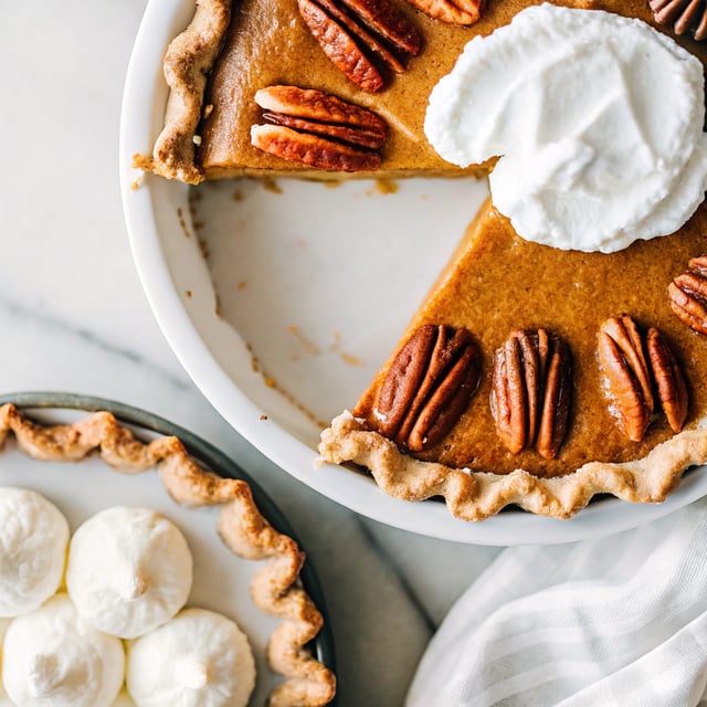Lightened up Sweet Potato Pie with Sweet and Salty Pecan Crust (gluten free, low carb!)