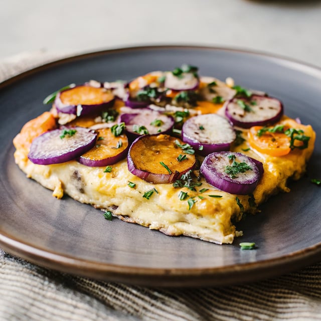 Mom's Mayan Sweet Potato Polenta Bake