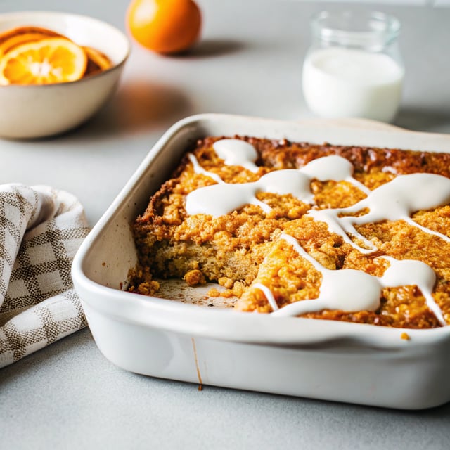Orange Creamsicle Baked Oatmeal