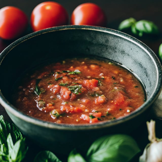 Our Favorite Homemade Tomato Sauce (using fresh tomatoes!)