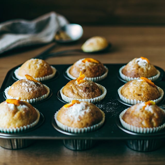 Outrageously Good Orange Muffins
