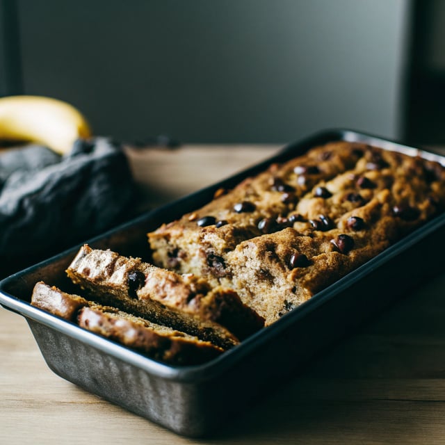 Paleo Chocolate Chip Coconut Flour Banana Bread